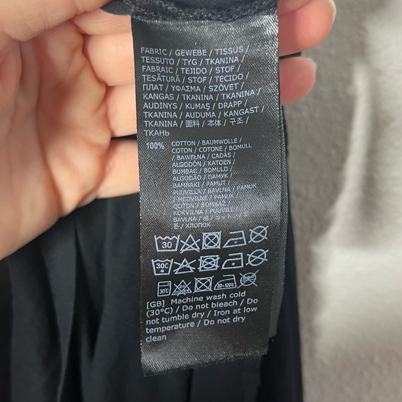 Killstar Black Asymmetrical Cora Long Sleeve Top Whimsigoth Goth Alternative - Picture 9 of 10